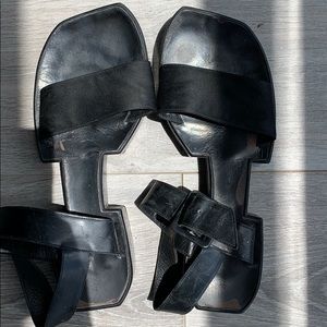 Vintage Robert Clergerie Architectural Sandals